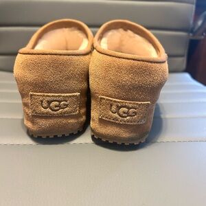 UGG Brown Suede Slippers